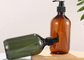 SGS ηλέκτρινα πράσινα 500ml χεριών πλυσίματος μπουκάλια σαμπουάν μπουκαλιών πλαστικά με την αντλία